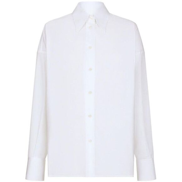 DOLCE & GABBANA Classic Button-Up Shirt Women WHITE Shirts
